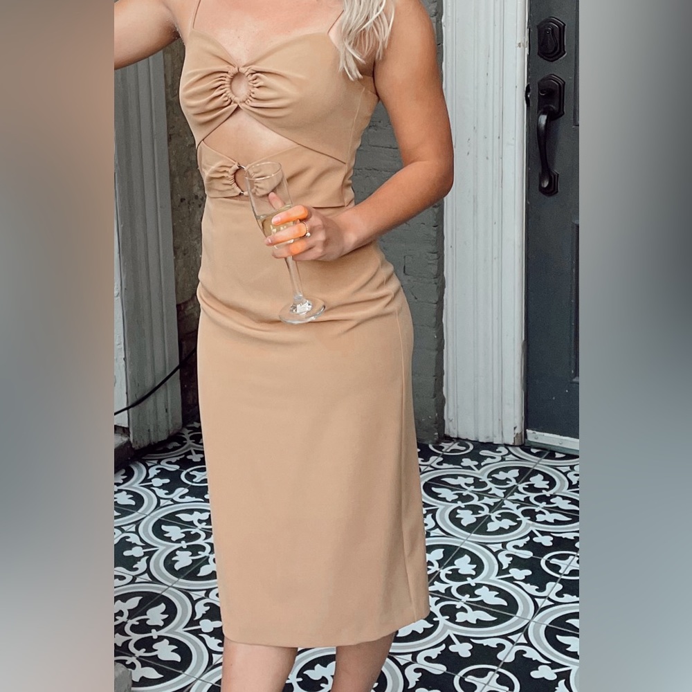 GIANNI BINI midi dress size 4 - Picture 1 of 6